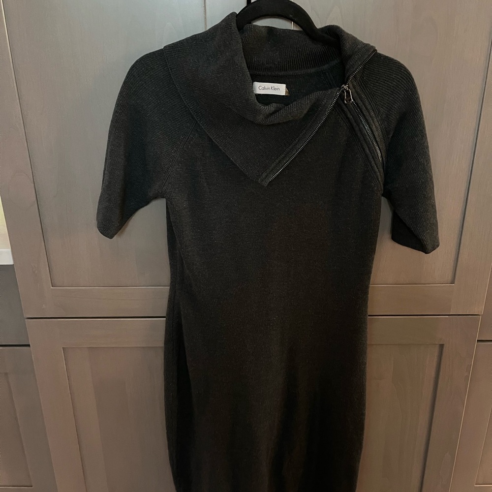 Calvin Klein Black Knit Dress